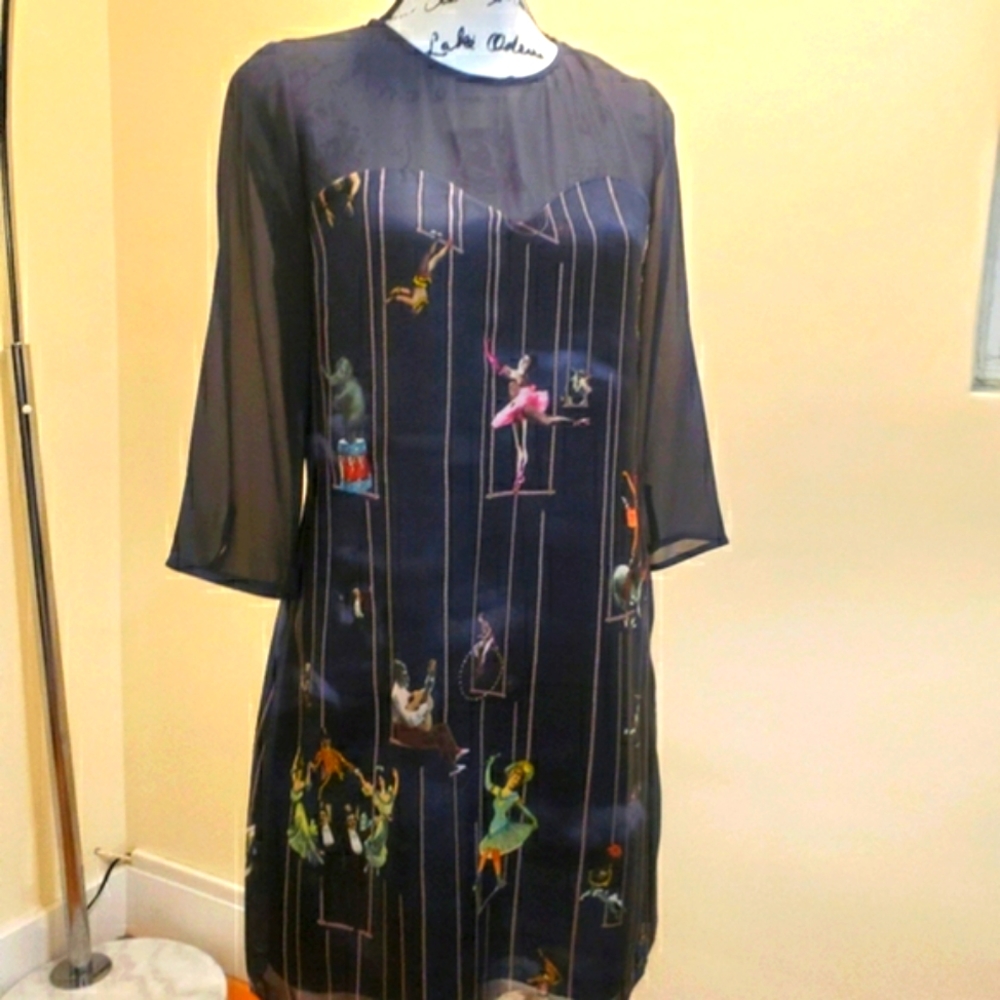 Ted Baker Jazzy Silk Cocktail Dress